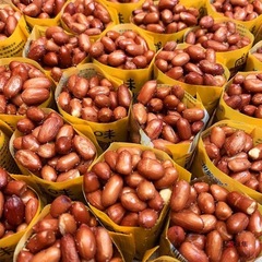 揚げピーナッツ熟酒飲み味ピーナッツ塩味500g原味商用袋入りおつまみスナック赤皮