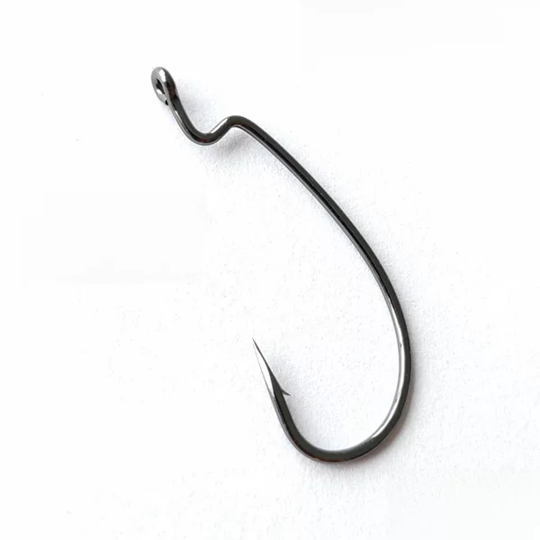 9003CD wide belly crank hook B black nickel triangular knife hook tip kjin gang K Dezhou fishing group sea fishing hook sea perch fish hook