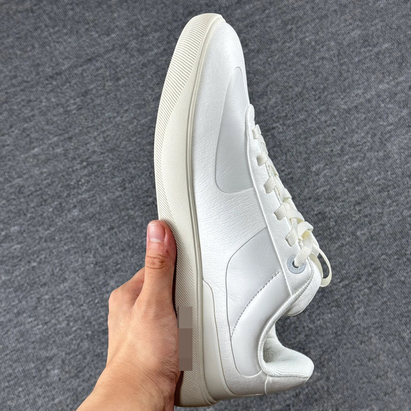 High-Quality Lulu Men's and Women's Lulu Lemon Couple Sports Casual Shoes Low-Top Sneakers White Shoes Moral Training Shoes Pure Original