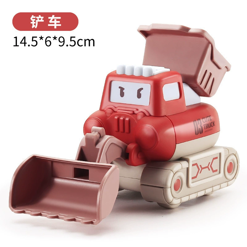 Warrior, inertia toy car, ambulance, police car, cartoon small car model