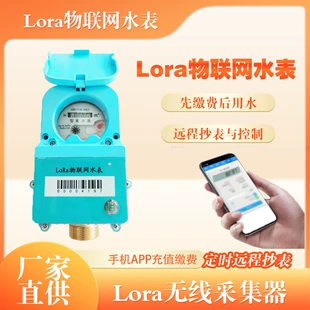 Водомер LoRa с беспроводной передачей и предоплатой