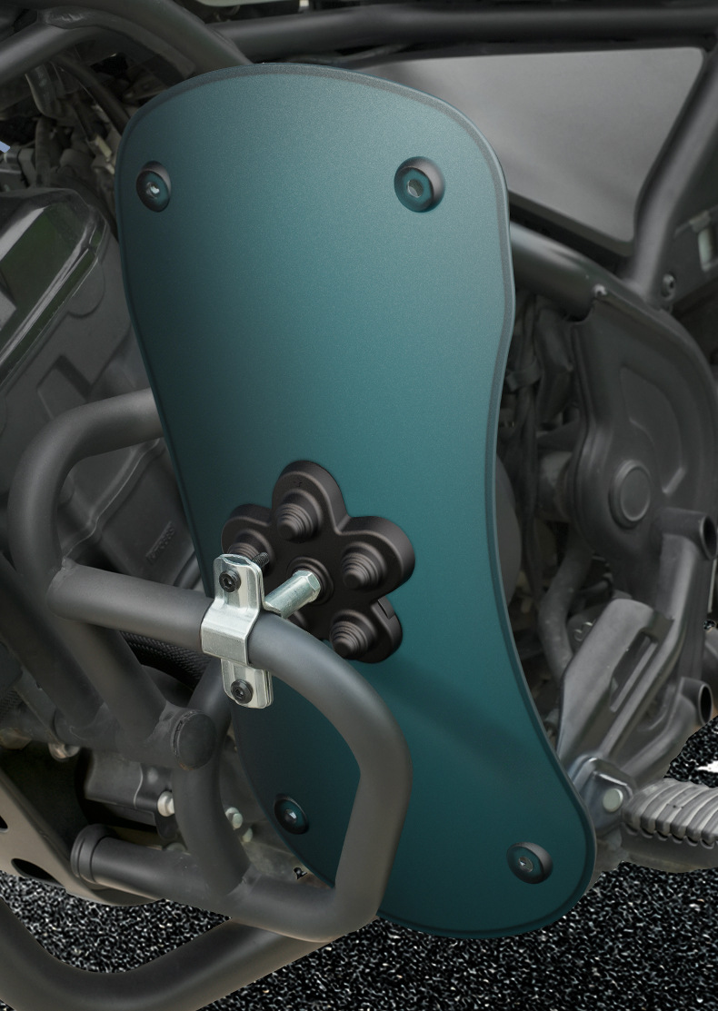 Suitable for Suzuki Haojue Prince motorcycles, bumper knee pads, enlarged and widened fenders, electric vehicle windshields, and mudguards
