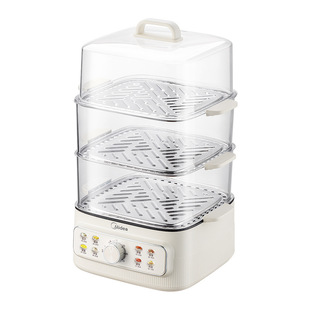 Midea electric steamer multifunctional household multi-layer large-capacity four-layer electric steamer steamer ZGE2323H03