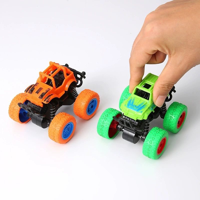 Shatterproof inertia toy car, four wheel drive SUV, car model for boys, internet celebrity