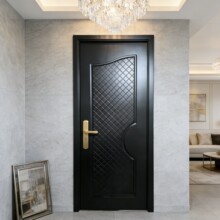 厂家直销批发门扇厚度5CM烤漆橡木门卧室门室内门平开复合实木门