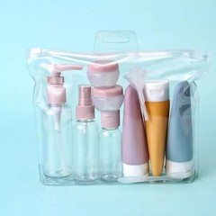 トラベルセット、ポータブル出張、スクイーズローション、トラベルメイクアップ、ハイドレーティングシャンプー、トラベルセット