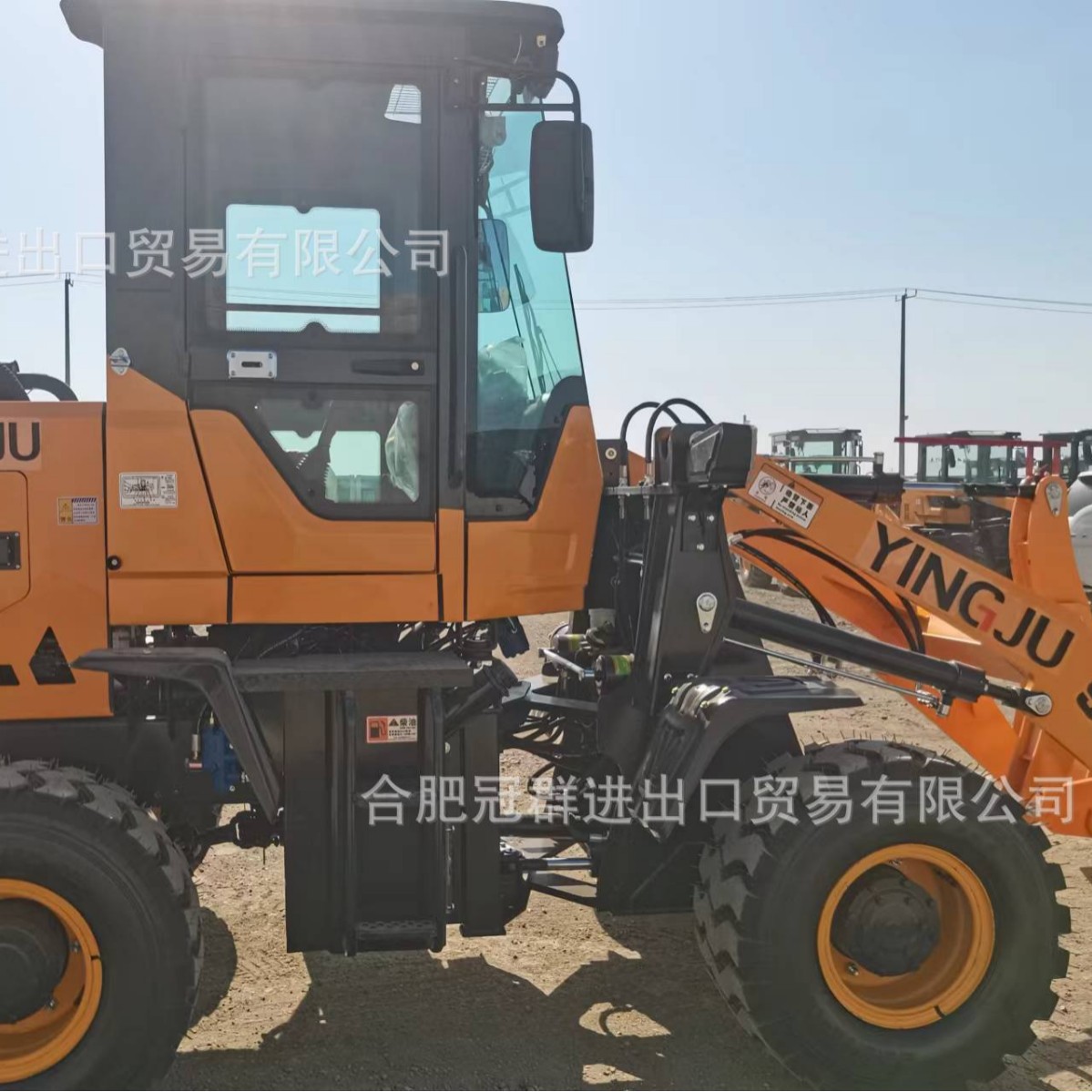 Nuevo pequeño cargador granja invernadero huerto comercio exterior transfronterizo suministro directo cargador de 2 toneladas