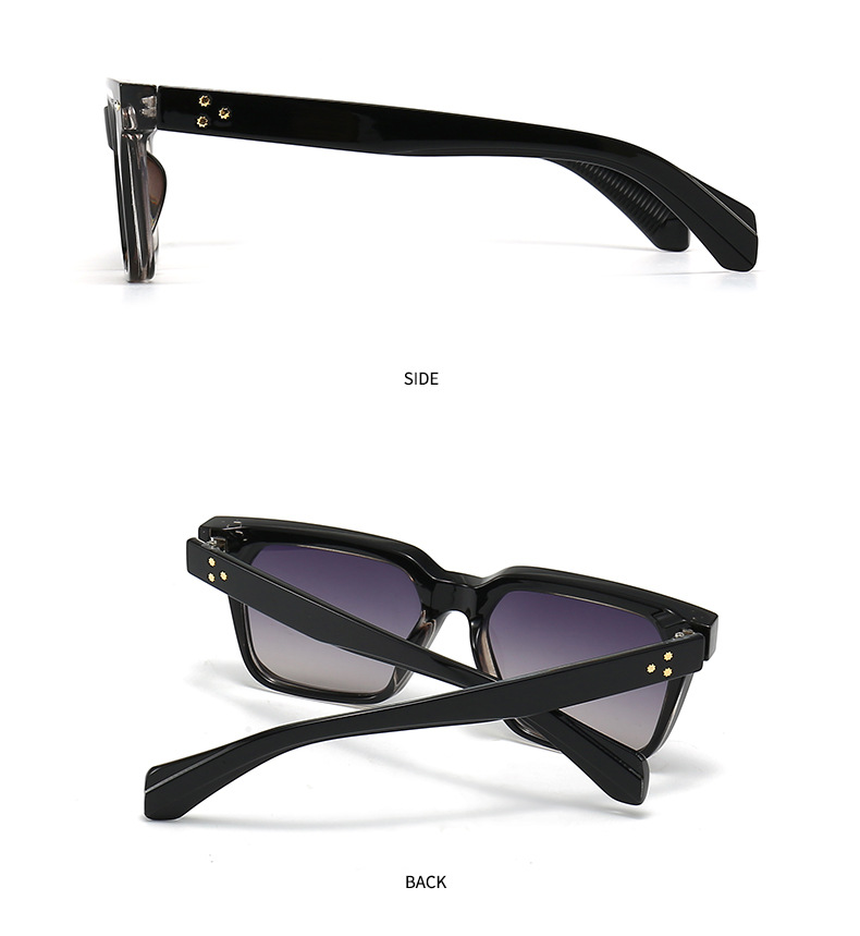 Nouvelles lunettes de soleil carrées papillon pour hommes, défilé de mode européen et américain, lunettes de soleil à la mode, lunettes de soleil transfrontalières 3407_voghion.com