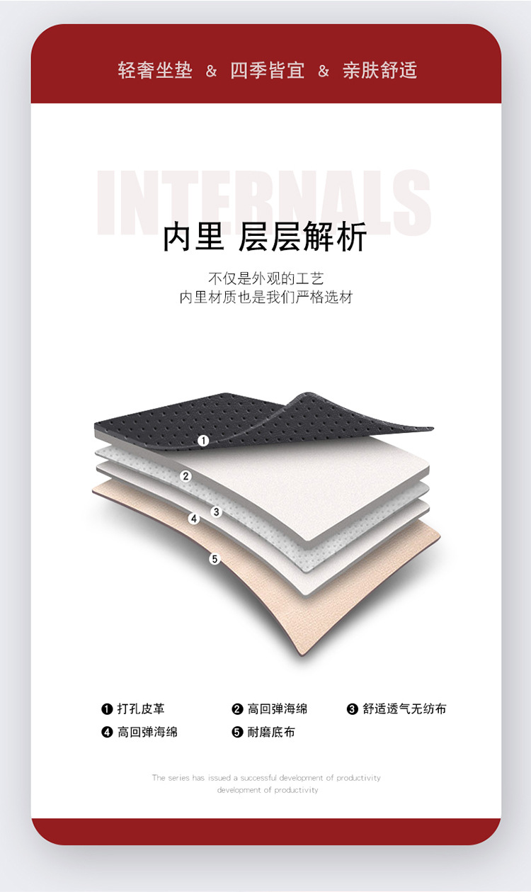 New Full-Leather Car Seat Cushion, Universal for All Seasons, Fully Enclosed Car Seat Cushion, Ventilated and Breathable, Full-Leather One-Piece Seat Cover