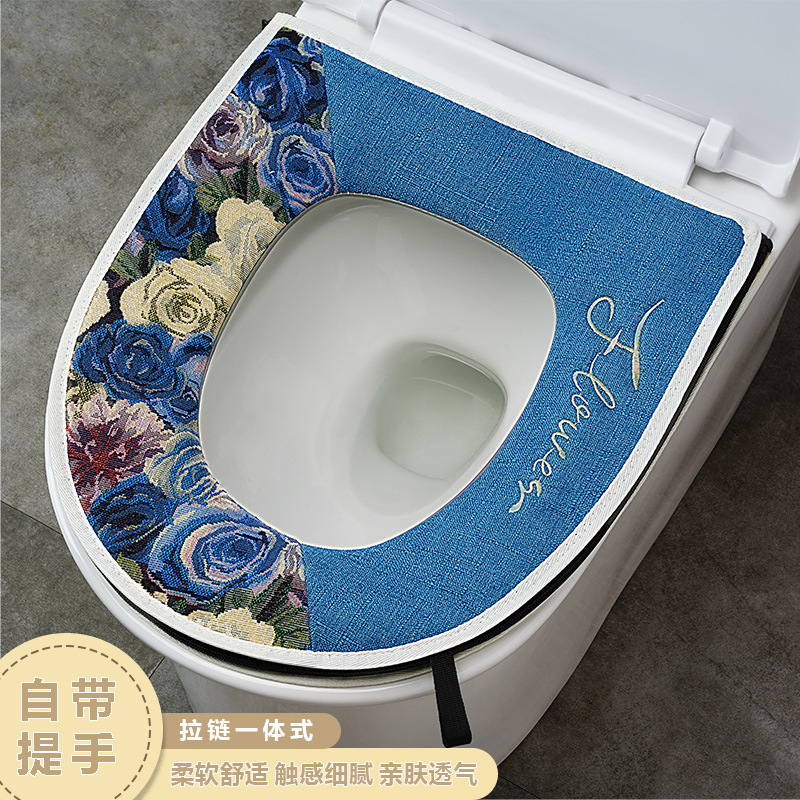 Linen warna biru / 37.43