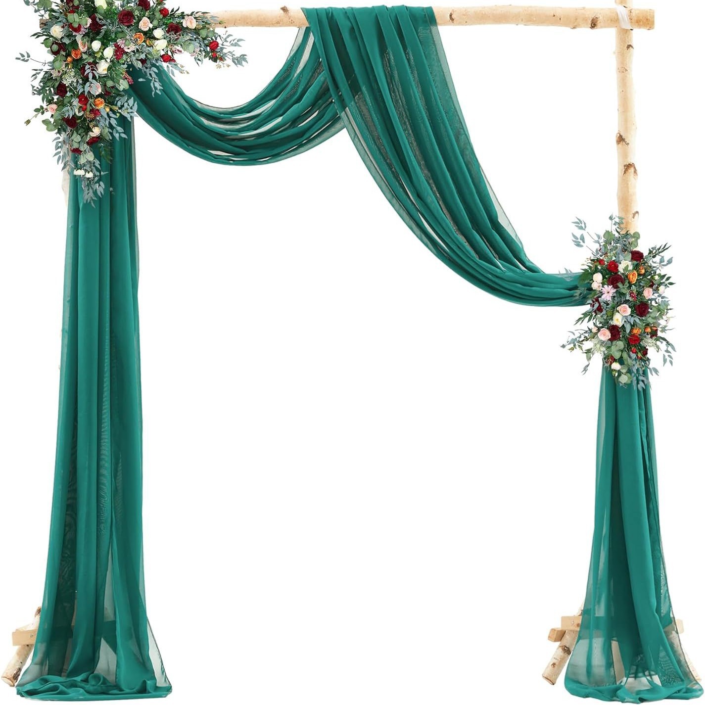 Nieve cortina cortina de boda césped decoración al aire libre cortina cortina tabla bandera diseño sueños transfronterizos