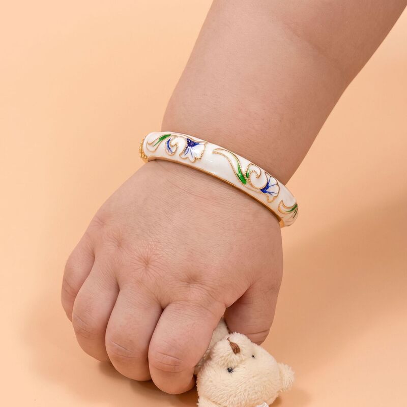 Baby enamel bracelet, new style bracelet, cute gift for children, infants, and kids for birthdays, full moon, and first birthday Baby enamel bracelet, new style bracelet, cute gift for children, infants, and kids for birthdays, full moon, and first birthday