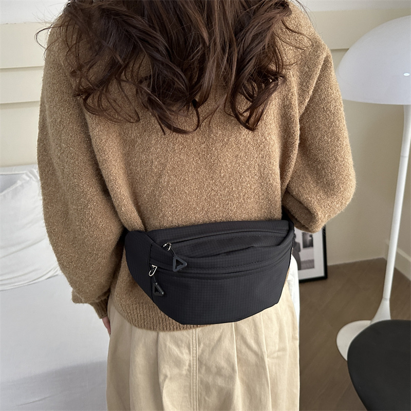 Riñonera antirrobo para mujer, bolso oscuro, bolso bandolera, antirobo, antirobo, bolso pequeño, bolso deportivo para el pecho, bolso todo fósforo