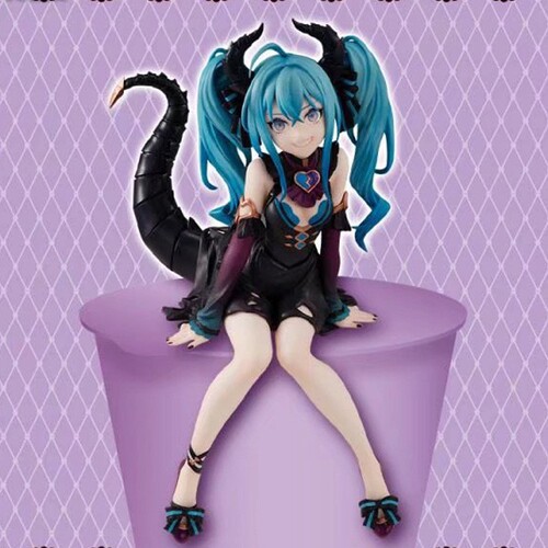 Figure Wholesale Hatsune Miku Miku Little Devil Pressed Instant Noodles Scenery Boxed Figure Model Ornaments