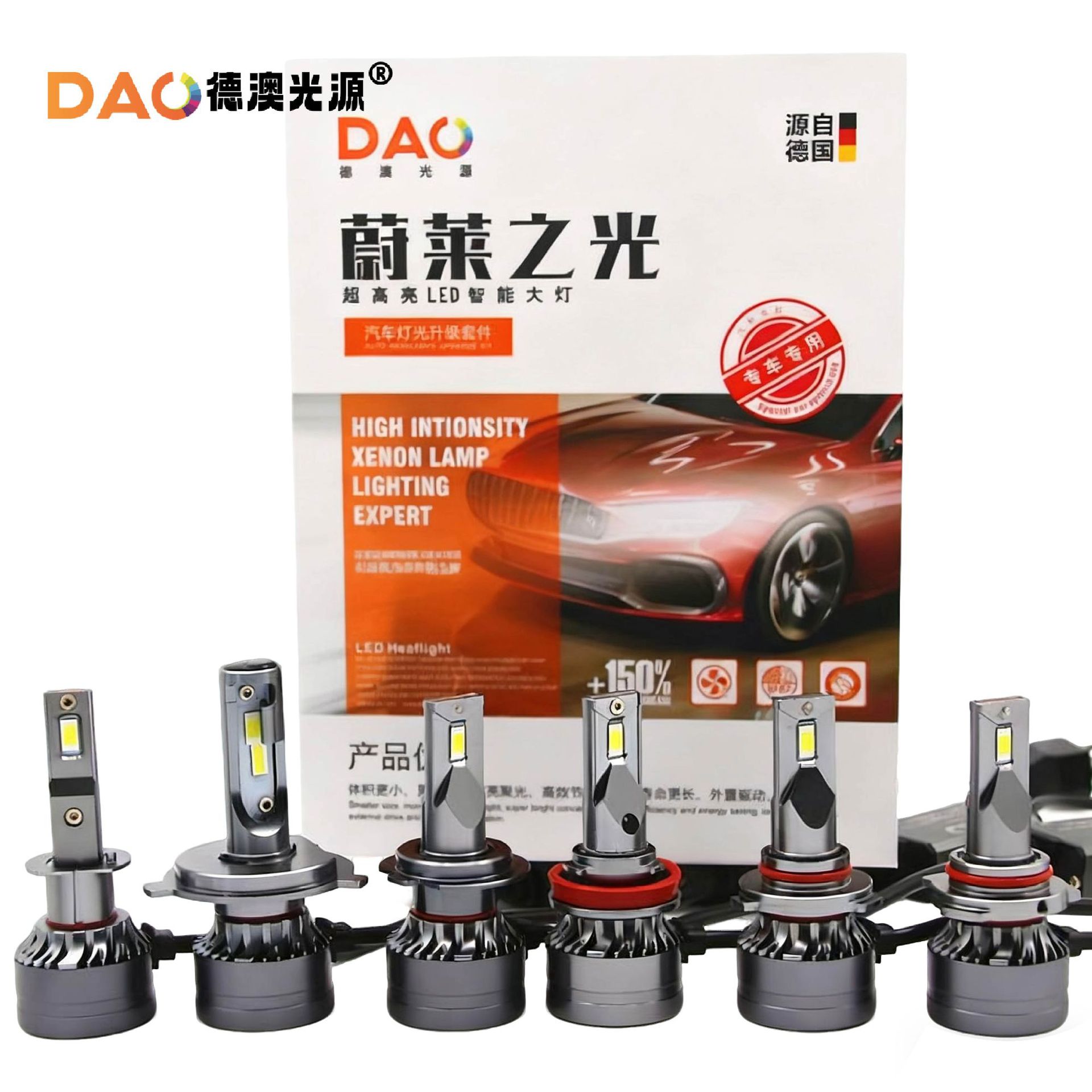 Faros LED para coche M3B de gran venta, luz ultra brillante y potente H1H4H7, focos para coche, luces de 12V, faros modificados universales para coche