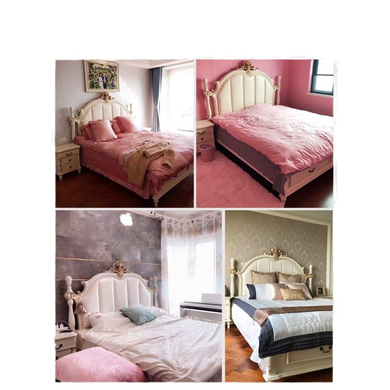 Dormitorio principal de madera maciza estilo americano moderno para niños cama princesa para niñas simple combinación de muebles de estilo europeo