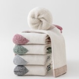 Дорожные шерстяные лыжные удерживающие тепло демисезонные альпинистские спортивные носки для влюбленных