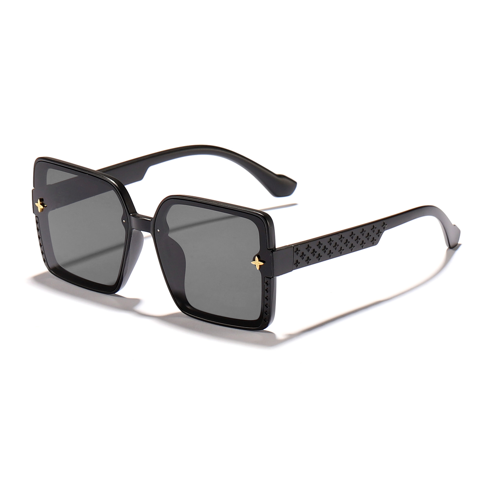 Nuevas gafas de sol de montura grande de moda F para mujer 2024 Gafas de sol europeas y americanas de alta gama para mujer