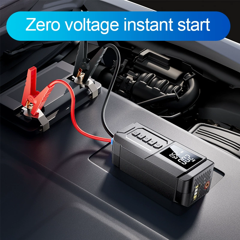 Автомобильный аварийный источник питания 12 В, автомобильный аварийный аккумулятор большой емкости, резервный блок питания, артефакт зажигания