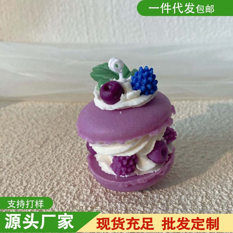 Ins viento de incienso vela macarón regalo de cumpleaños adornos regalos de vacaciones perfume lindas velas