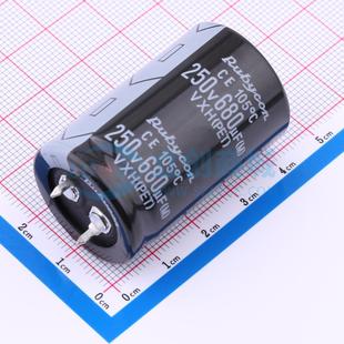 ţ����늽���� 250VXH680MEFCSN25X40 250V 680uF ���D25xL40mm