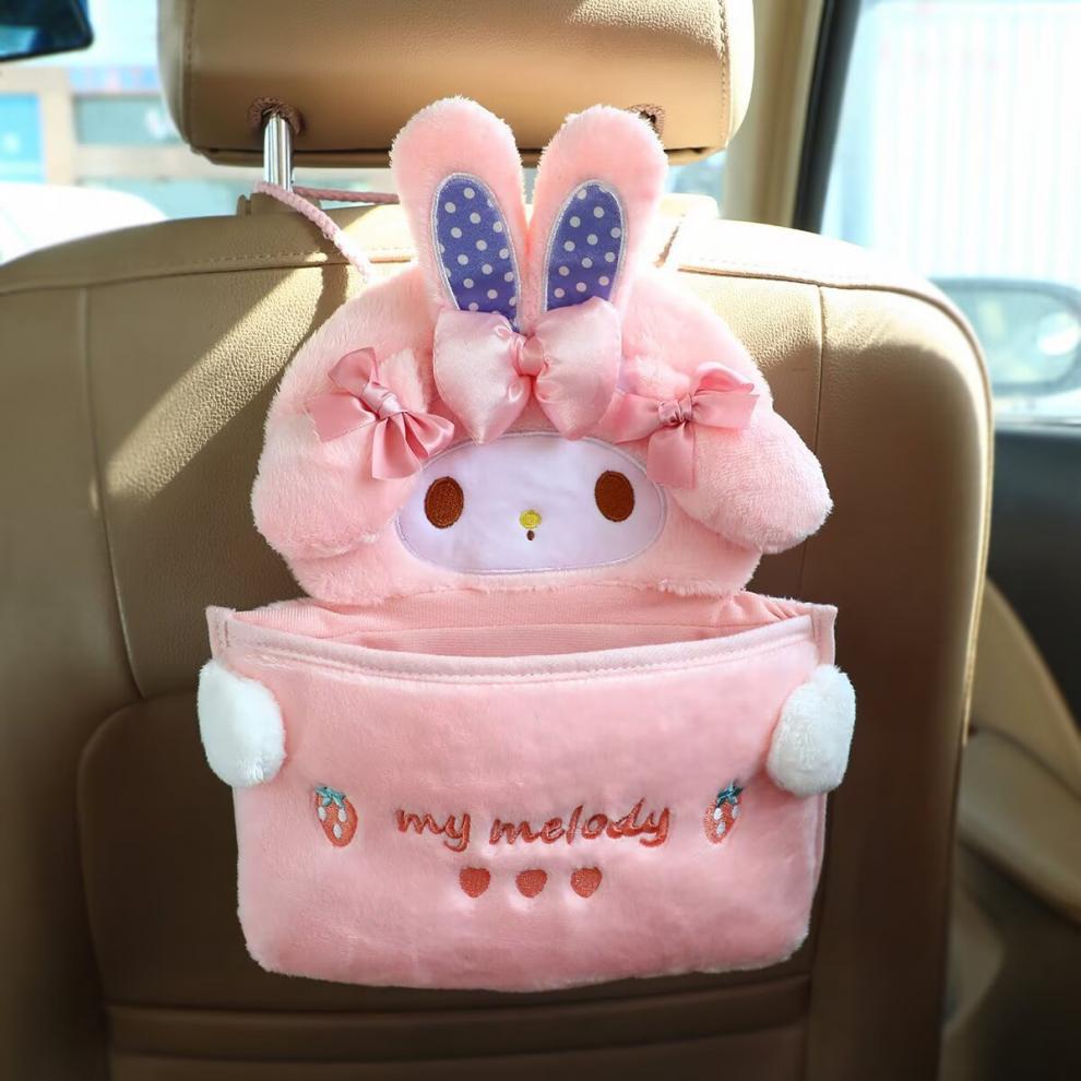 Cartoon Home Storage Hanging Bag Creative Wall-Mounted Storage Bag Student Fabric Door Storage Bag Car Storage Bag