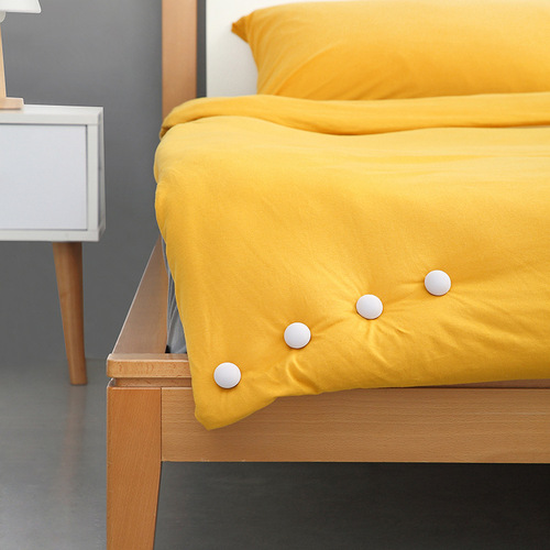 New needle-free mushroom quilt holder plastic safety bed sheet holder comes with one-button unlocking