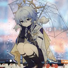 崩壊星穹鉄道同人自作周辺砂金日曜日真理雨傘アクリル立牌