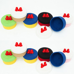 Cotton Rope Storage Box, Woven Basket for Desktop, Home Makeup Organizer with Cartoon Bow, Cotton Rope Container for Odds and Ends & Snacks