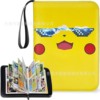 Polyurethane card book, cards album with zipper, organizer bag, Amazon, Pokemon, 4 cells, 9 cells, tear-off sheet