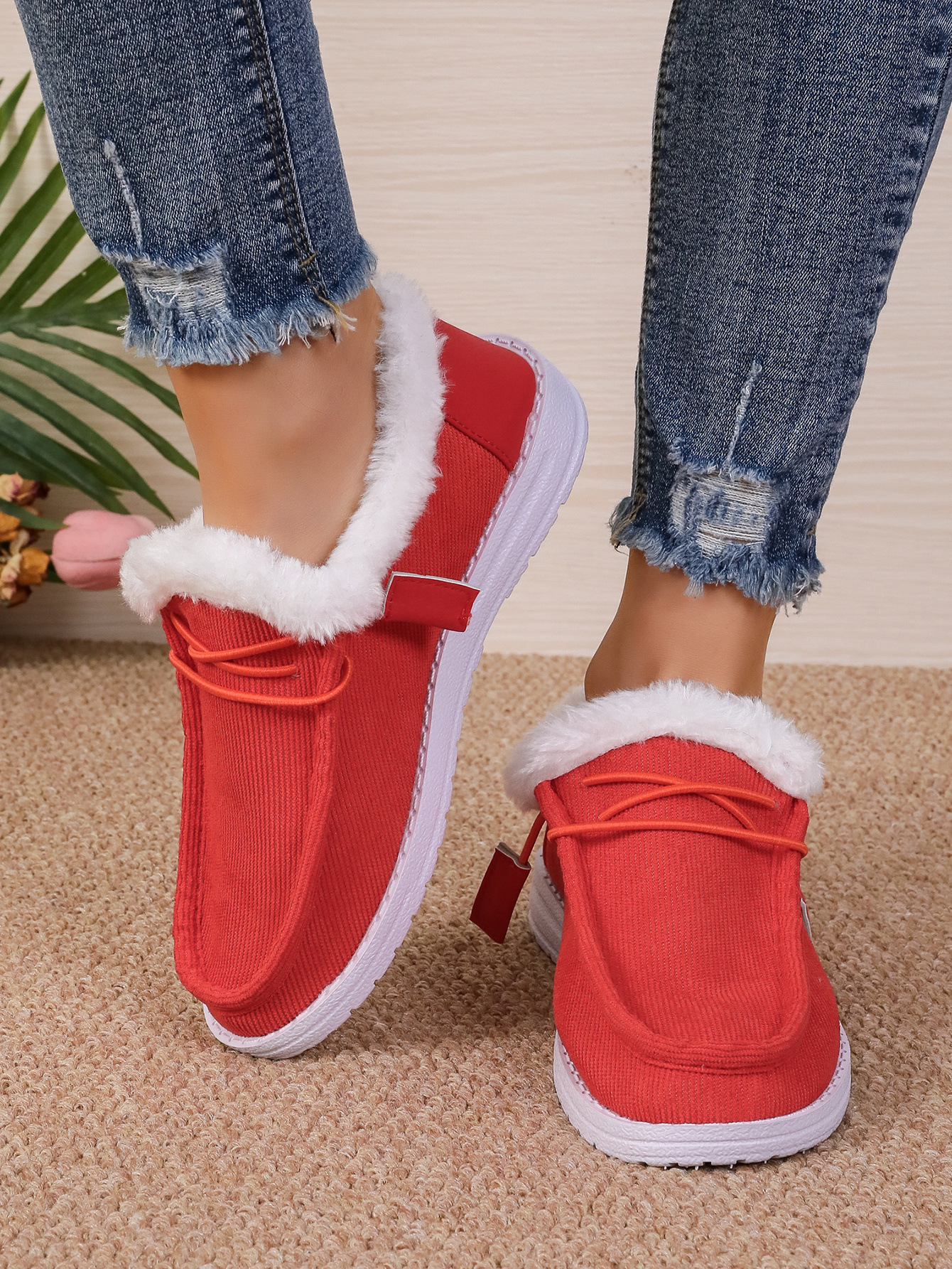 Winter Snow Boots For Women With Warm Wool Lining And Thick Sole_voghion.com