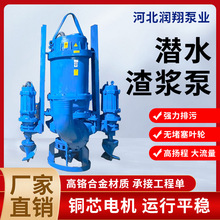 渣浆泵河底采沙泥浆泵 高铬合金立式吸砂泵水下ZJQ潜水船用抽砂泵