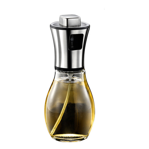 Spray Bottle Kitchen Household Olive Oil Cooking Oil Air Fryer Spray Bottle Atomizer Fat Reduction Oil Control Magic