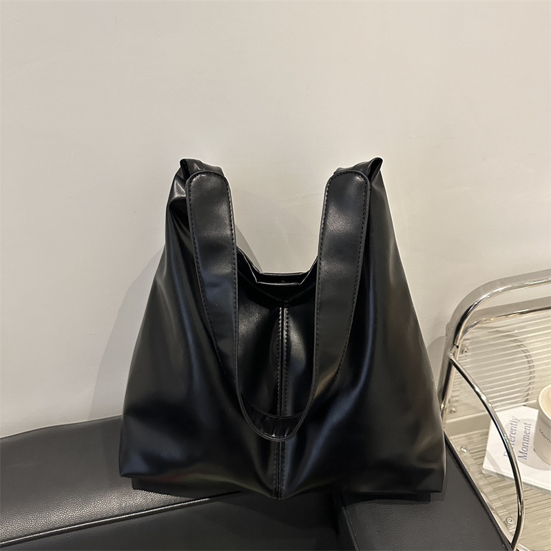 2024 nueva moda retro holgazante bolso de mano de estilo de viaje de mujer gran capacidad ocio hombro brazo bolso