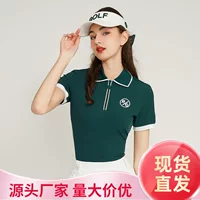 RyderCup Ryder Cup женская летняя модная легкая и дышащая спортивная рубашка-поло с короткими рукавами и лацканами для гольфа 23