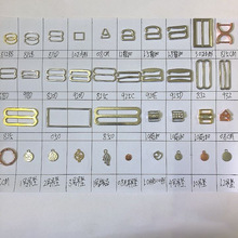 锌合金电镀089字环 文胸吊带金属内衣肩带调节扣服饰箱包辅料配件