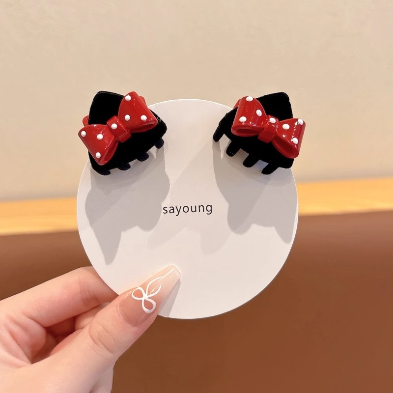 Clip para la cabeza de princesa para niños Clip para cabello roto Orejas de gato niña dulce de alta gama Clip de dibujos animados para niñas Accesorios para el cabello de año nuevo
