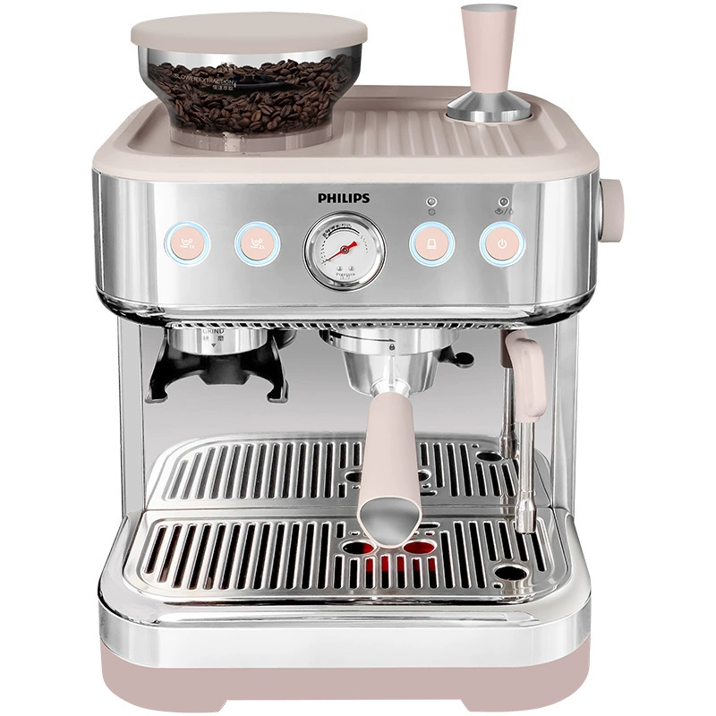 飞利浦 Coffee machine PSA2218 new Gemini -intended home semi -automatic capsule grinding integration