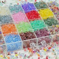 3x6mm落花生瑠璃珠米珠散珠手作りdiyビーズアクセサリーブレスレットネックレス材料小物アクセサリー