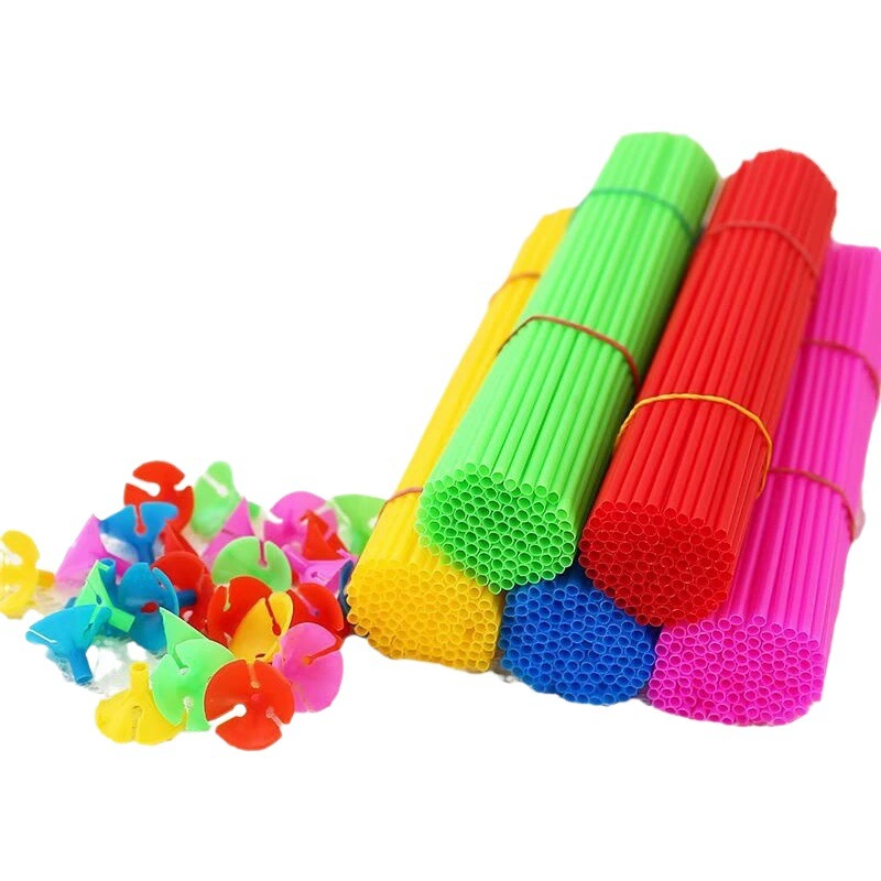 Ужесточенный воздушный шар кронштейн шатра удлиненный 40CM латексный воздушный шар белый золотой стержень аксессуары оптом