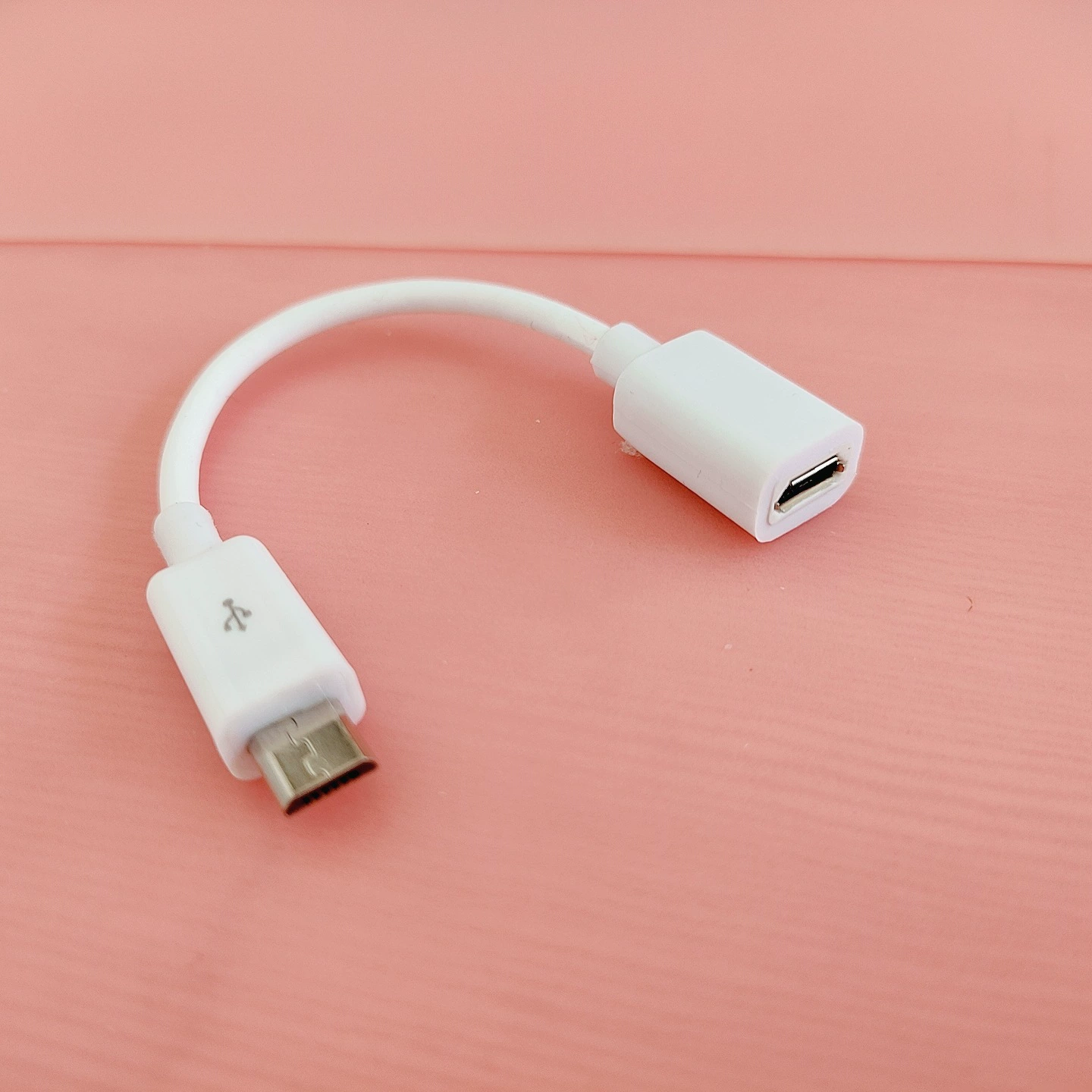 Micro USB public extension line 10cm 5 -core five -core full -pass OTG line Micro public line