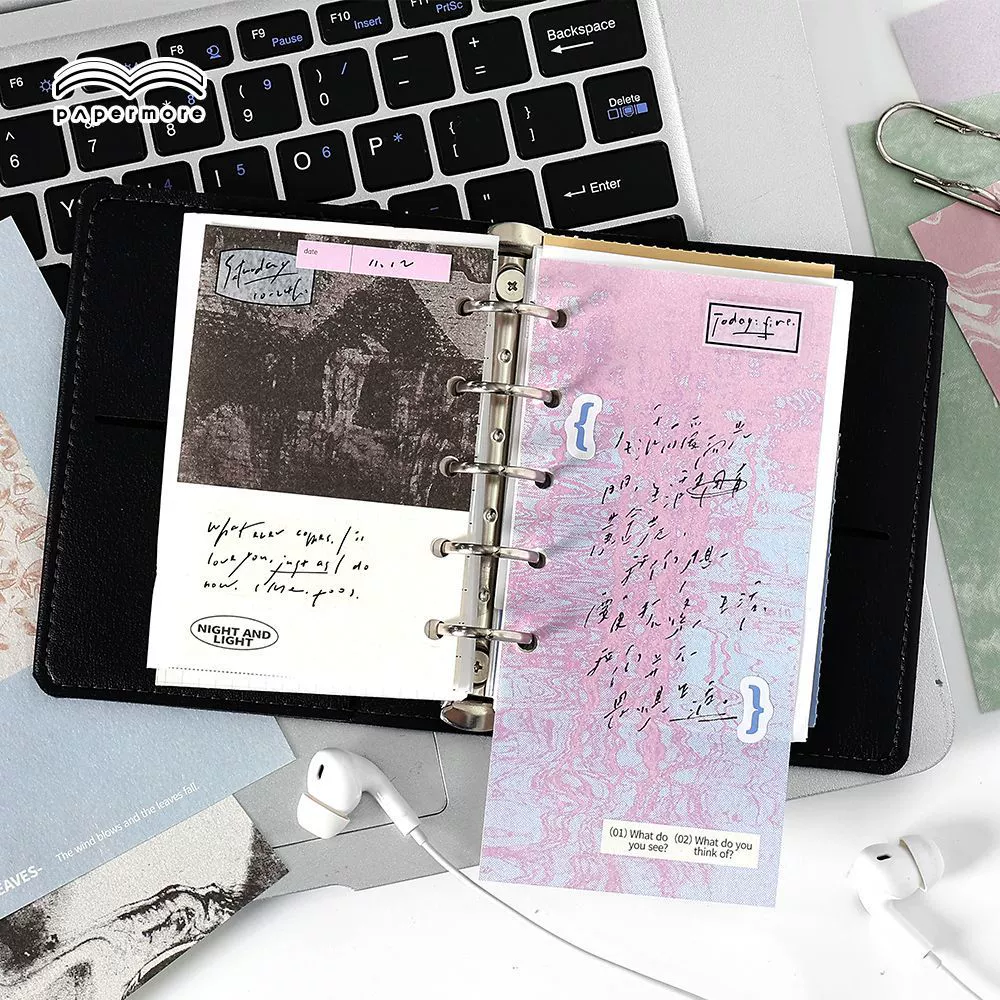 Papermore Earth Vientiane Серия Материал Эта литературная ретро INS стиль ручной учёт DIY фоновая декорация