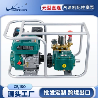 定制批发 汽油机柱塞泵元型直连新型高压农药打药泵喷雾器打药机