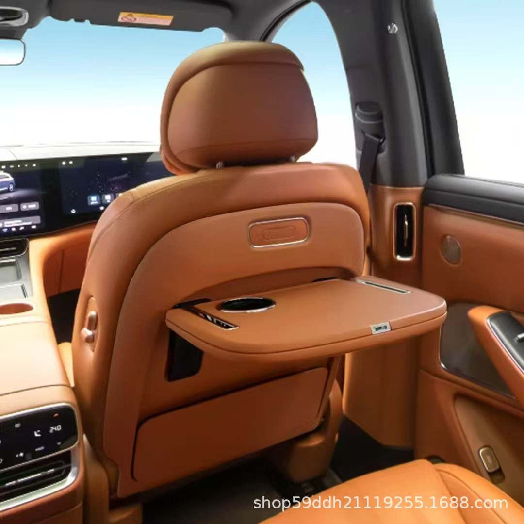 Suitable for the Original Rear Seat Small Table Board of the Wunjie M8, Modified Multifunctional Folding Car Accessory Specifically for Wunjie
