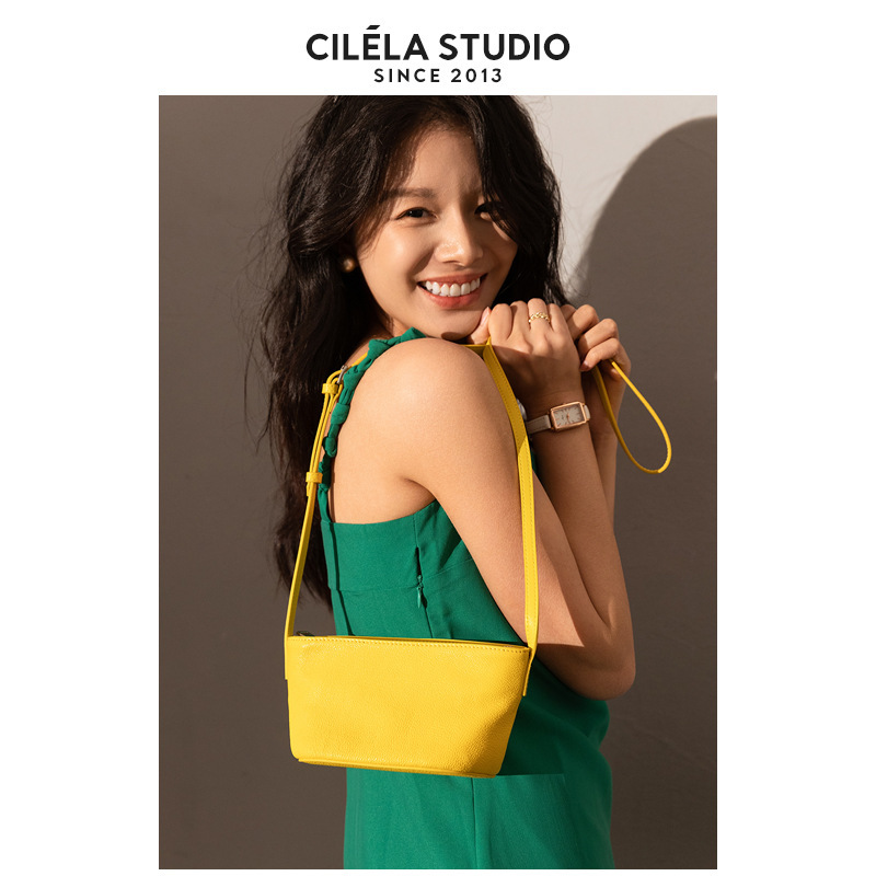 Sheepskin Sailing Bag, Colorful Hourglass Bag, Mobile Phone Bag, Genuine Leather Women's Bag, Mini Small Bag, Shoulder Crossbody Bag, Women's Summer