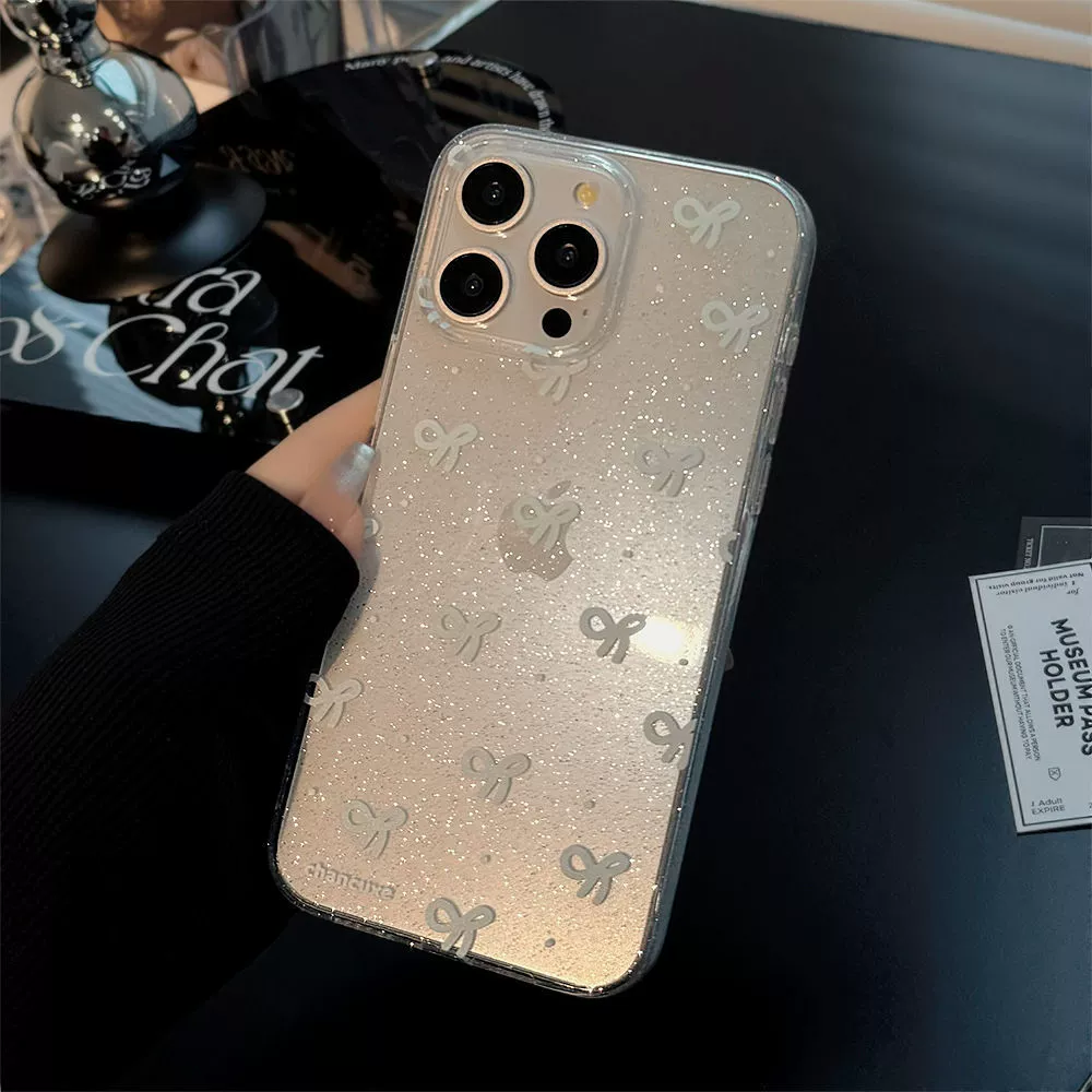 Apple, голубой совместимый чехол с бантом, Pro