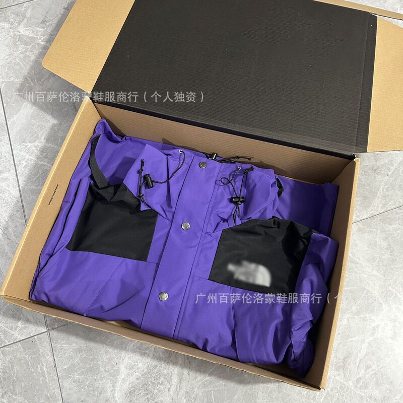 莆田1990冲锋衣美版TNF北家脸面外套男女款户外防风防水登山服|undefined