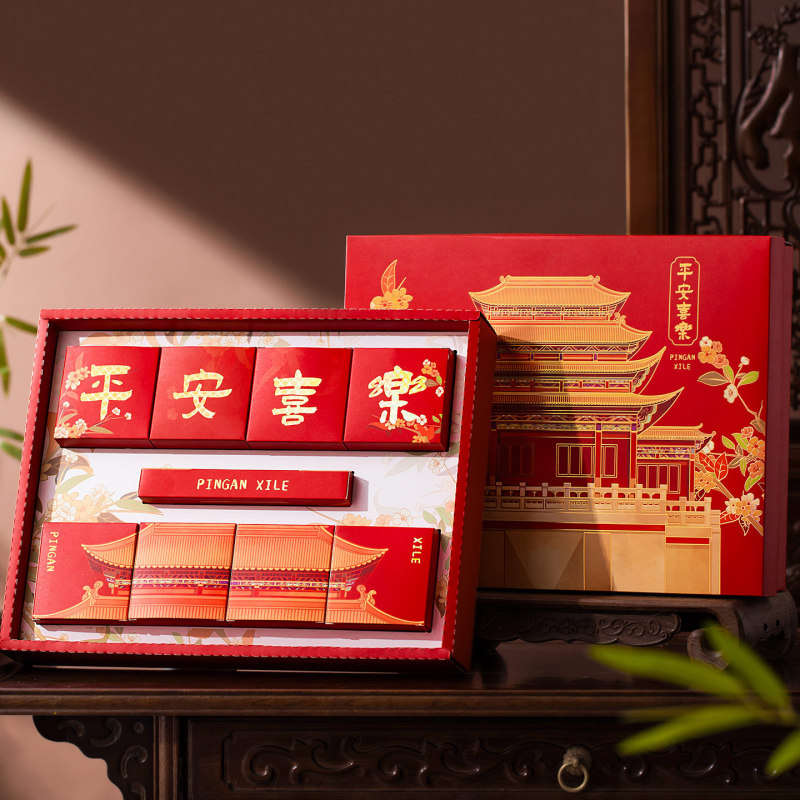 中秋节月饼礼盒包装盒空盒子手提袋礼品盒2025新款手折盒制定批发|undefined