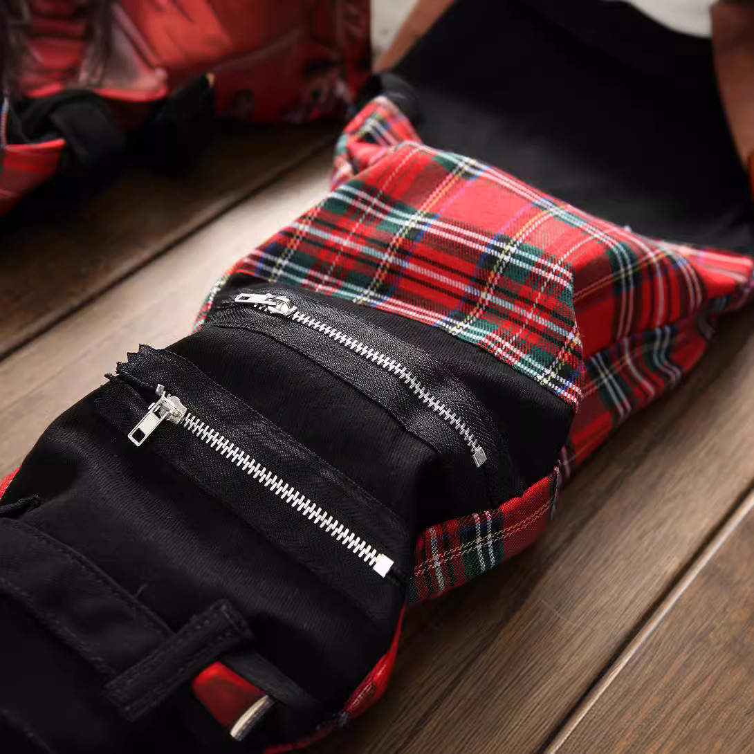 Moški ožji, ravni cevni pas z več deskami z neelastičnimi trendovskimi osebnostnimi črnimi kavbojkami_voghion.com