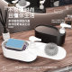 Factory wholesale storage press box soap dispenser cosmetics sub-pack press cylindrical plastic shower gel lotion bottle